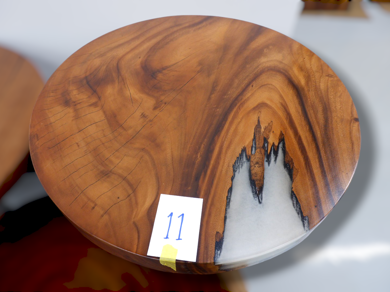 Solid Acacia Bistro Table – Square, Round & River Styles - Image 5