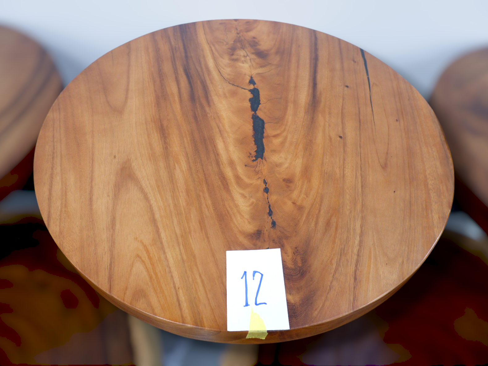 Solid Acacia Bistro Table – Square, Round & River Styles - Image 4