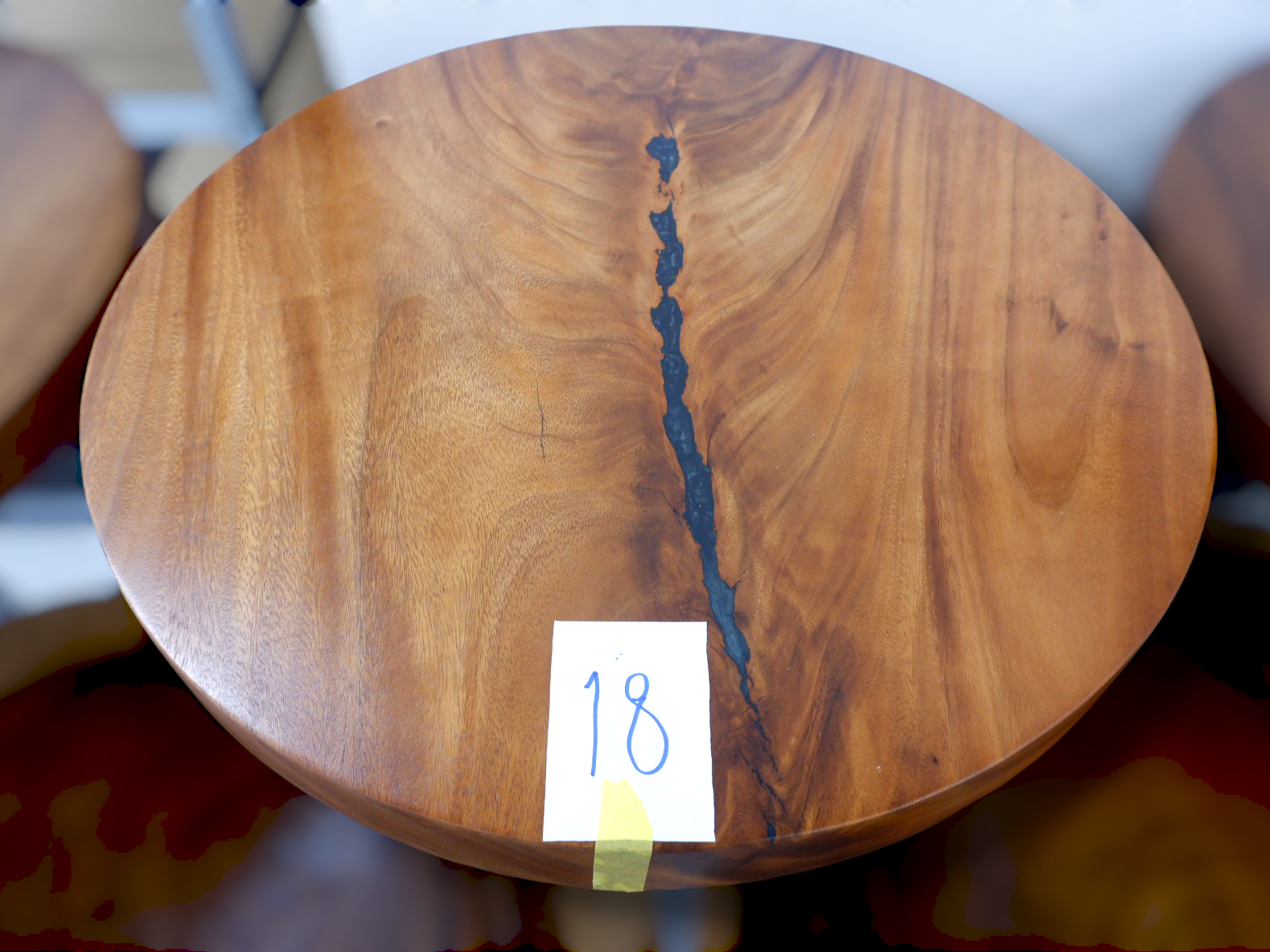 Solid Acacia Bistro Table – Square, Round & River Styles - Image 2